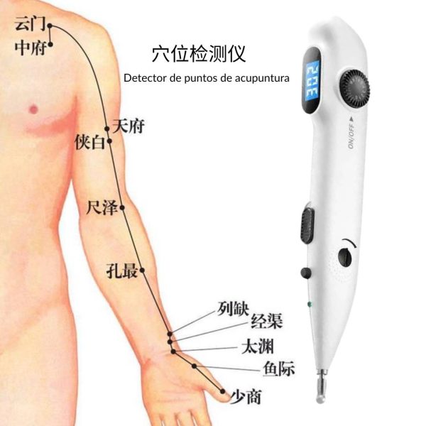 Detector de puntos de acupuntura