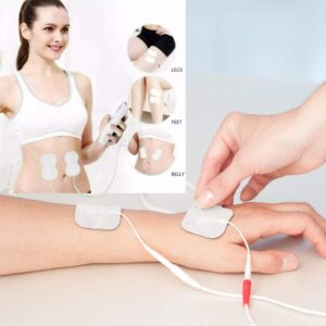Estimulador muscular electrónico masajeador de pulso recargable Tens Unit alivio del dolor