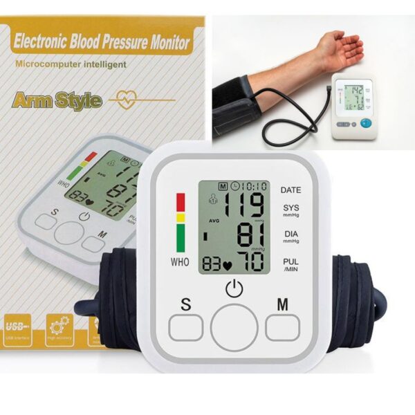 Tensiómetro digital de brazo automático Arm Style A1- Blanco