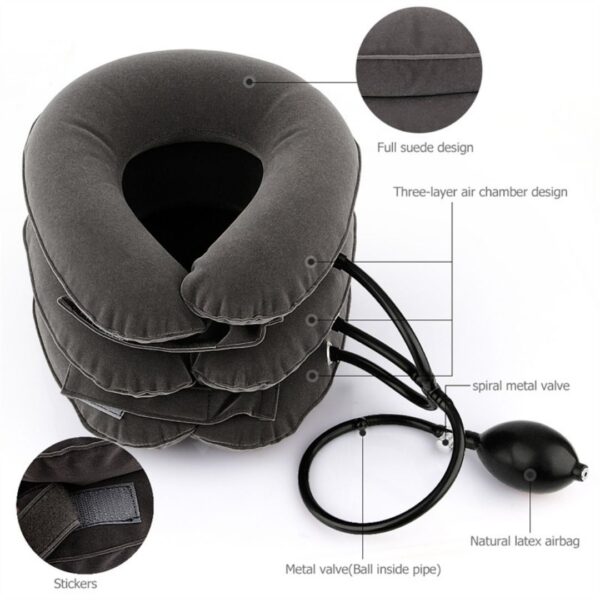 Cuello Collar Cervical Inflable - Imagen 2