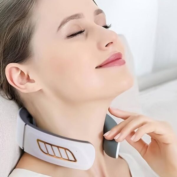 Masajeador Cuello Cervical, Masajeador Eléctrico Portátil con Terapia Calor - Imagen 4