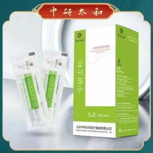 Agujas de acupuntura  25x 30 mm estériles x 500 -Marca Zhongyan Taihe